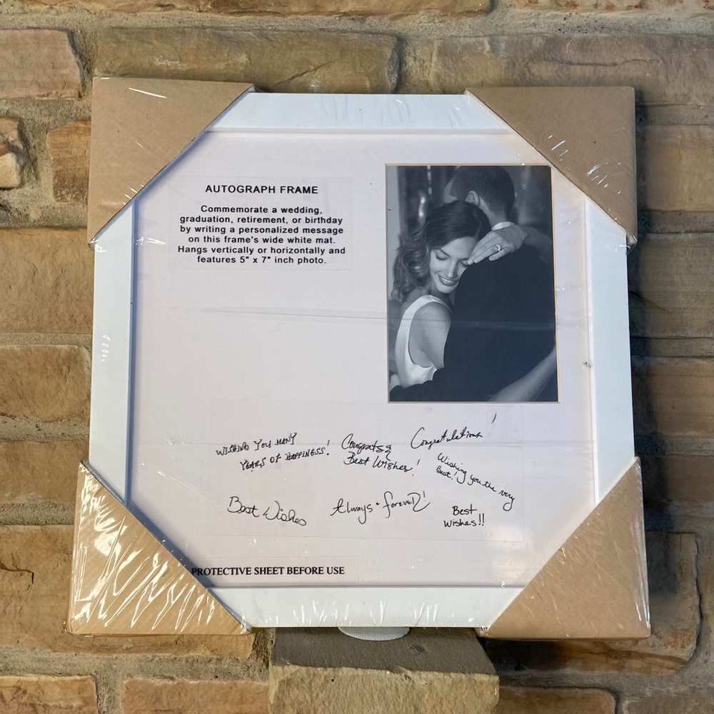 NWT autograph frame for a wedding or special occas